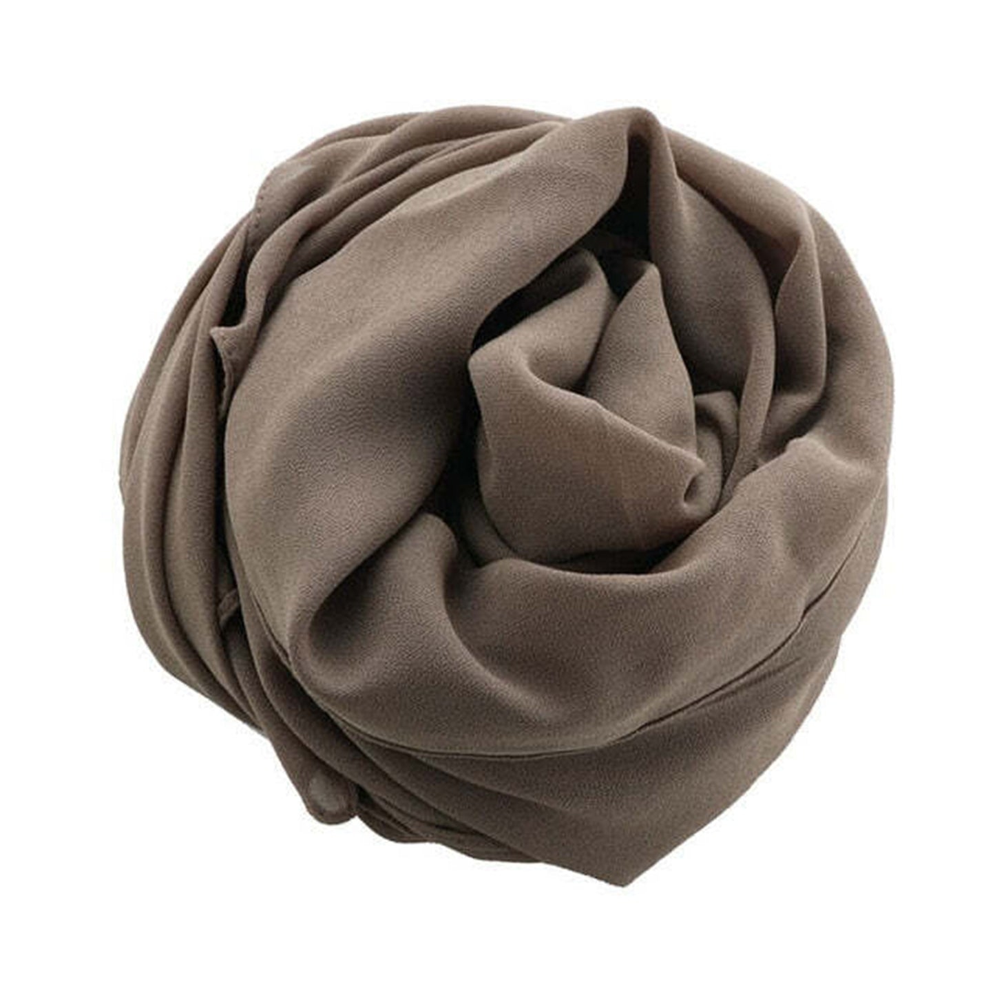 Sandstone Plain Georgette Chiffon Hijab